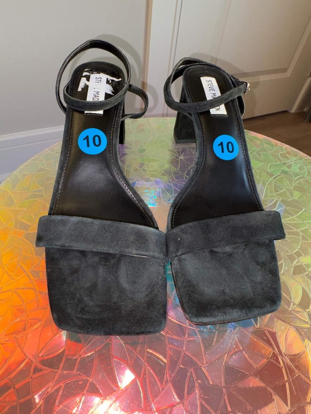 Steve Madden | Suede/Leather Luxe Strappy Heels | Wmn’s Sz 10
